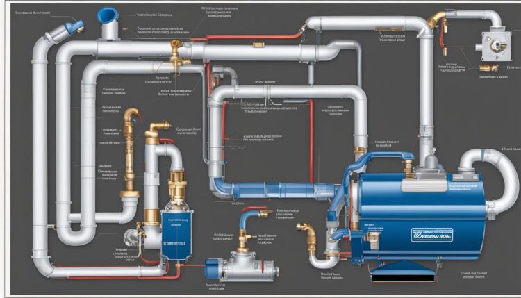 What does a central vacuum system do?